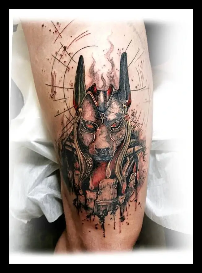 Tatouage dieu egyptien - Espascenic