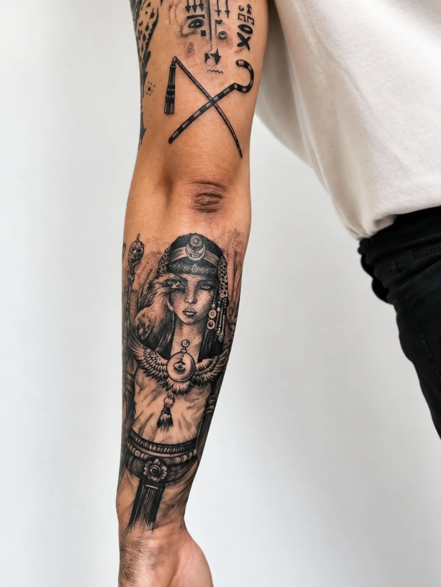Tatouage inspiration Égypte antique - Espascenic