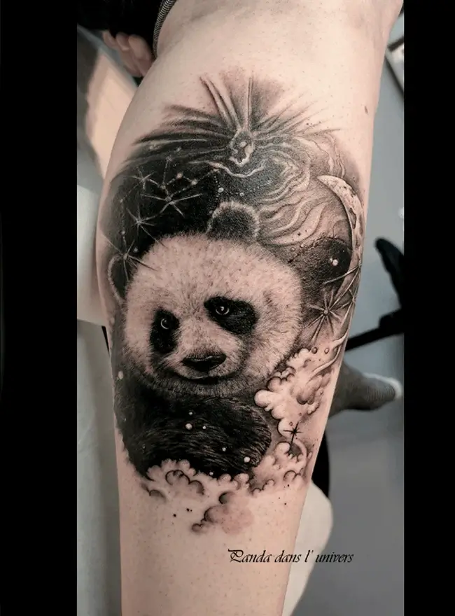 Tatouage Panda- Espascenic