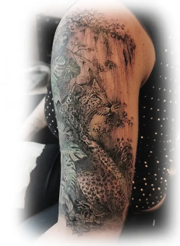 Tatouage panthère - Espascenic