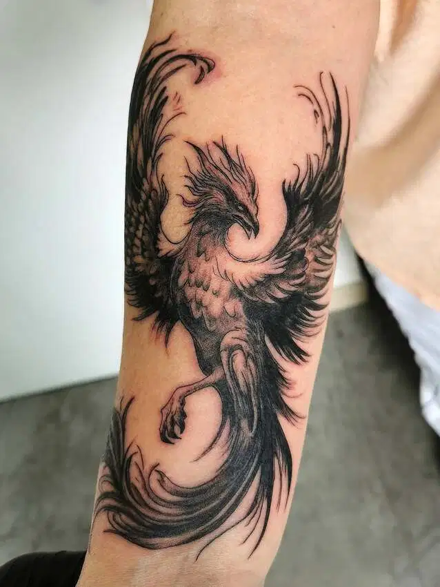 Tatouage phénix - Espascenic