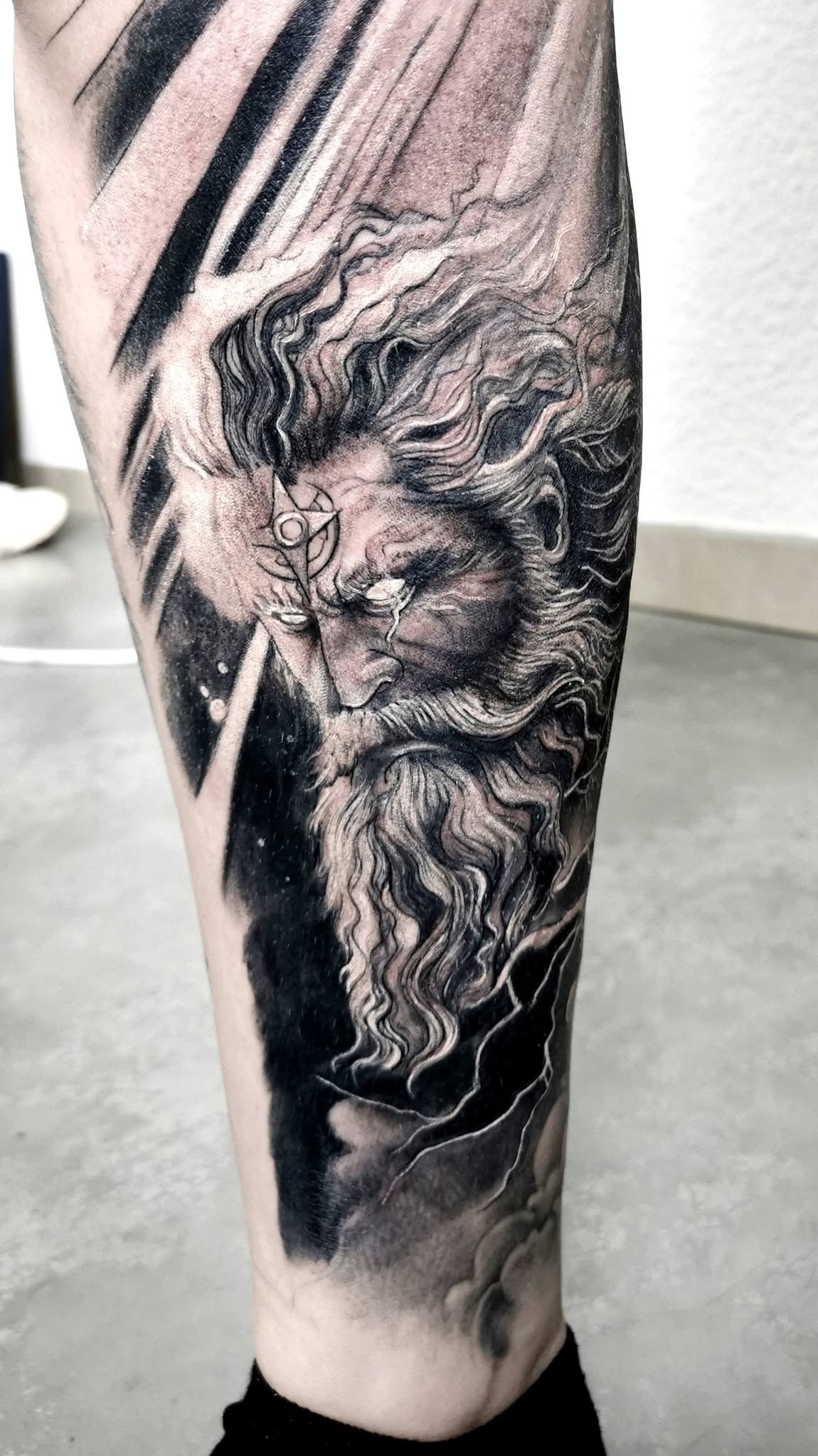 Tatouage Zeus mythologie grecque - Espascenic