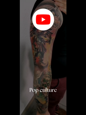 Tatouage pop culture – montage