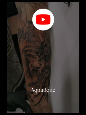 Tatouage aquatique – montage